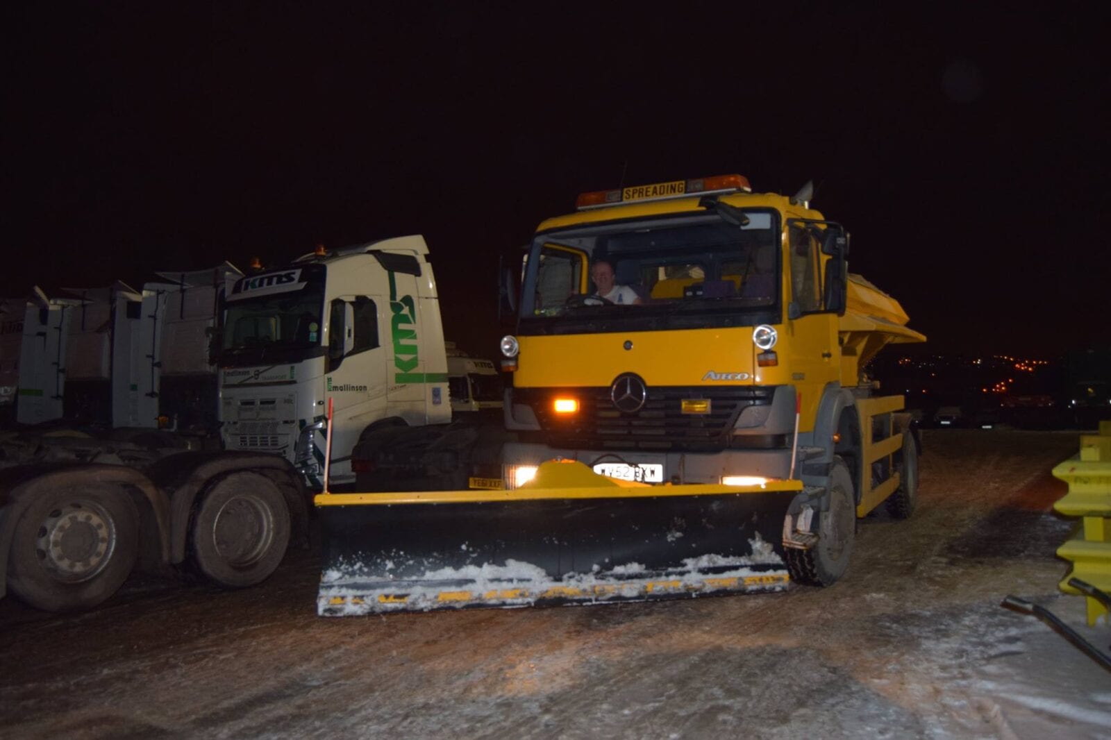 The 64-year-old gritter working all hours to protect the north in winter, The Manc