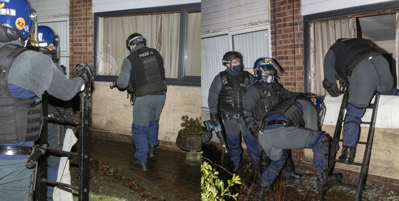 Drugs, phones and vehicles seized in mass dawn raids across Bury and Rochdale, The Manc