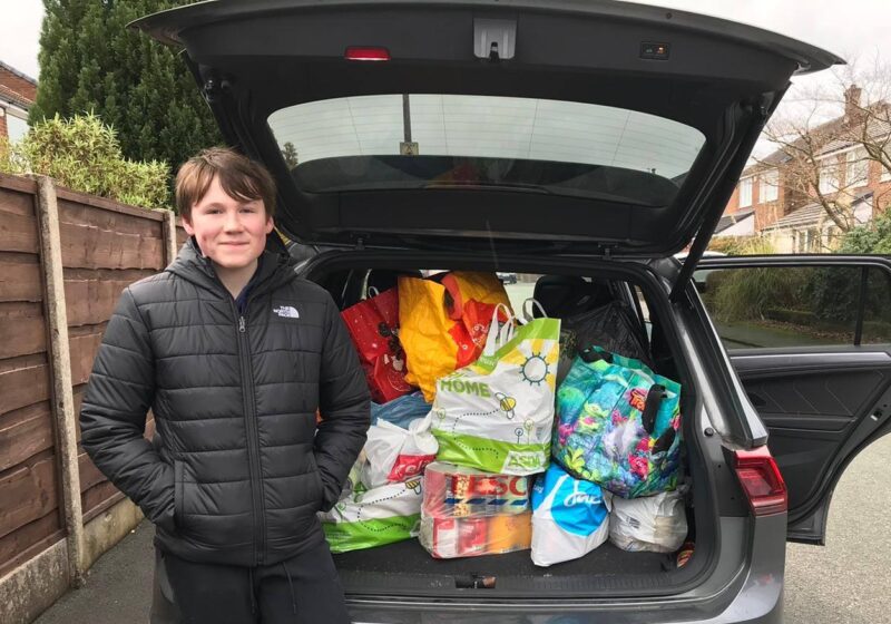 This Chorlton lad has been helping feed the most vulnerable in his community, The Manc