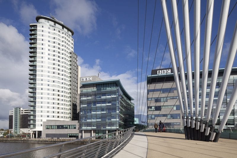 The BBC is to favour Salford over London in huge plans for the future, The Manc