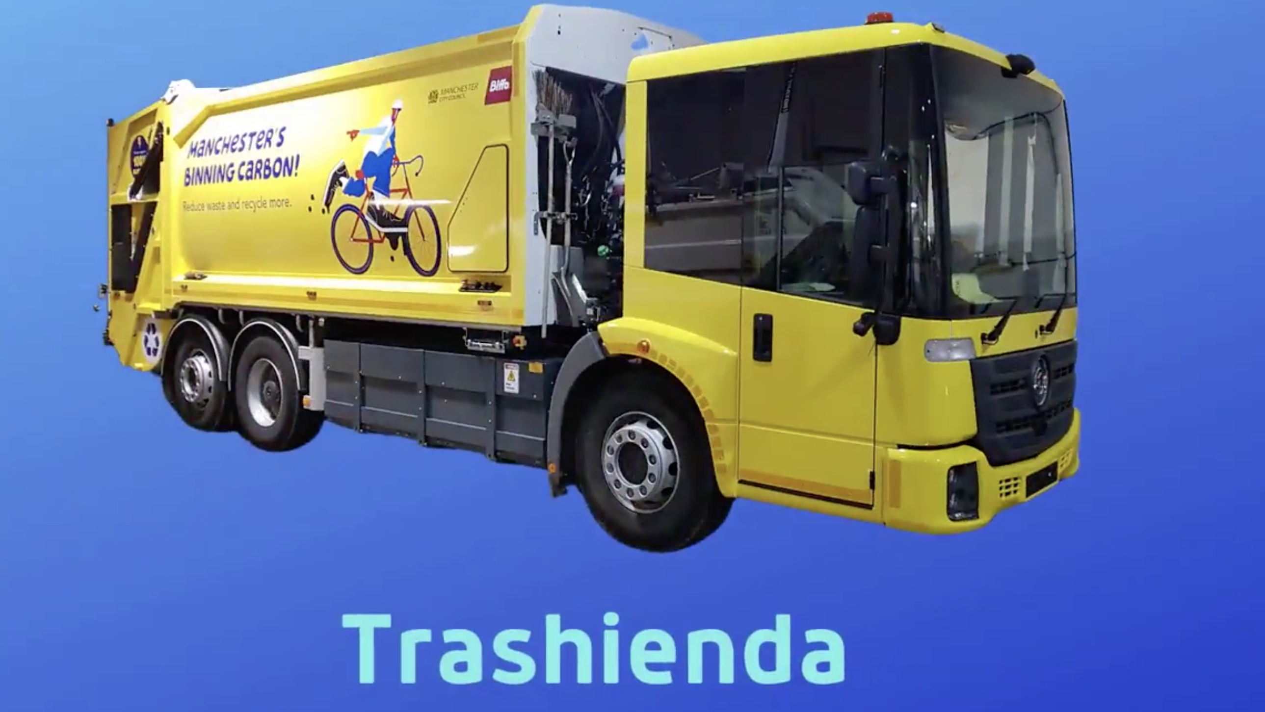 Manchester&#8217;s new electric bin lorries have been named by the public, The Manc