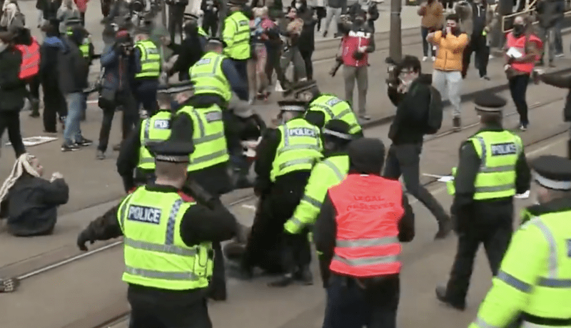 18 arrested at Kill the Bill Manchester protests, The Manc