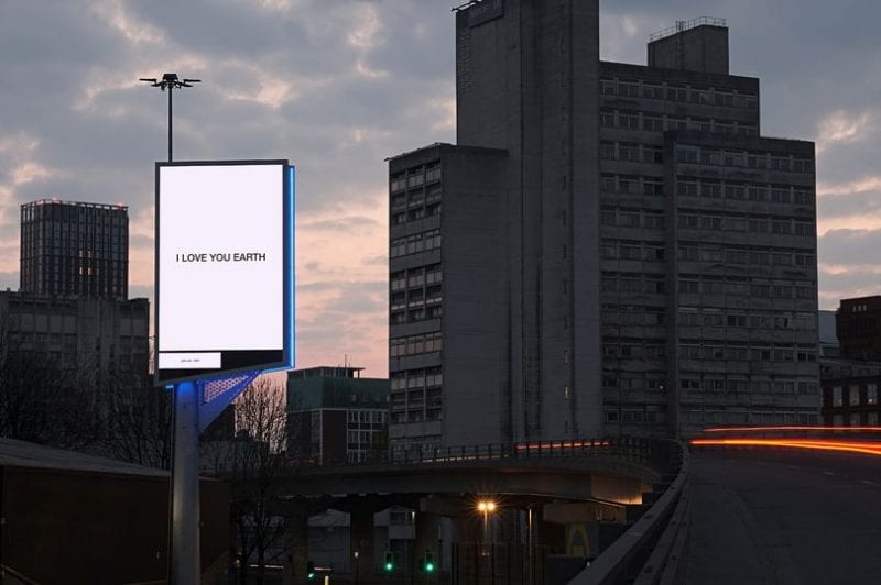 Yoko Ono art project &#8216;I love you Earth&#8217; to be plastered on billboards in Manchester, The Manc