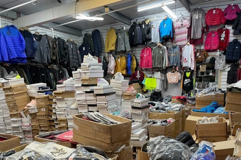 £15 million worth of counterfeit designer goods have been seized by police in Cheetham Hill, The Manc