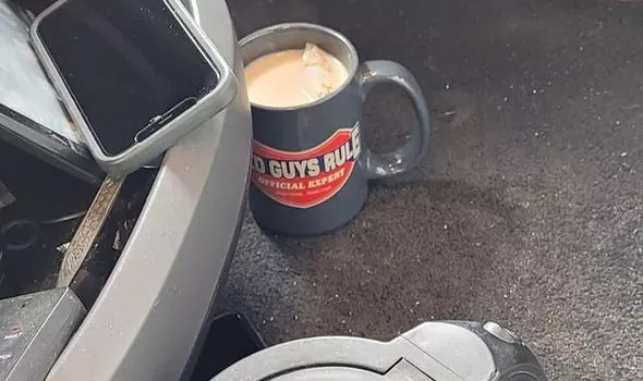 Man stopped by police on M62 for making a brew whilst driving, The Manc
