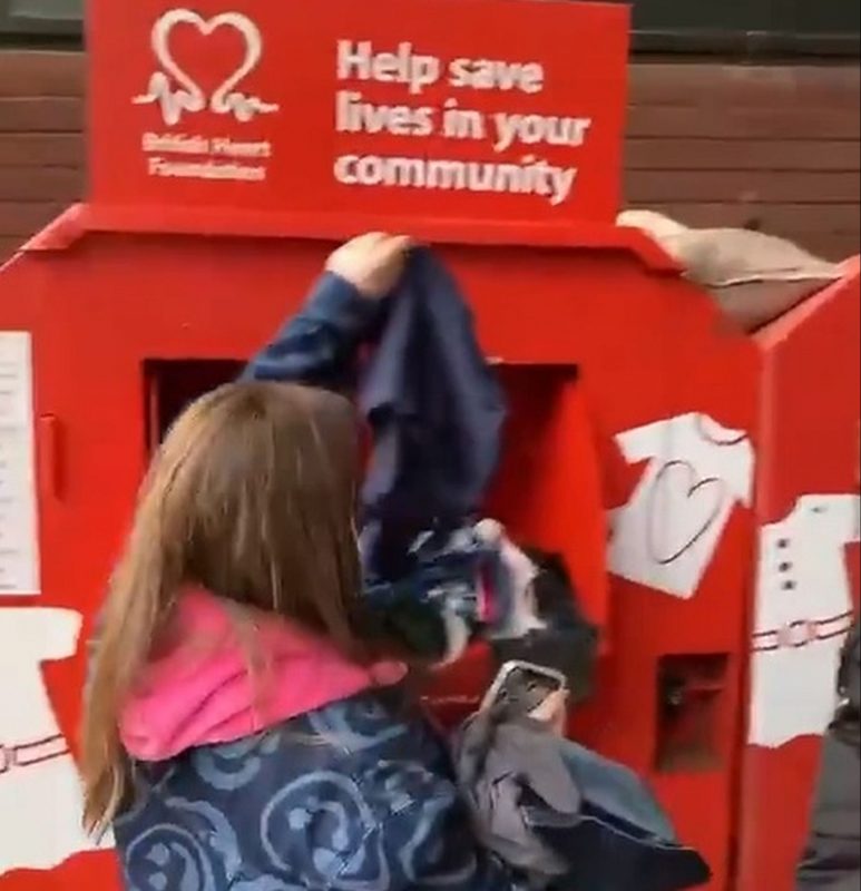 Manchester students filmed stealing charity bin clothes branded &#8216;morally redundant&#8217;, The Manc