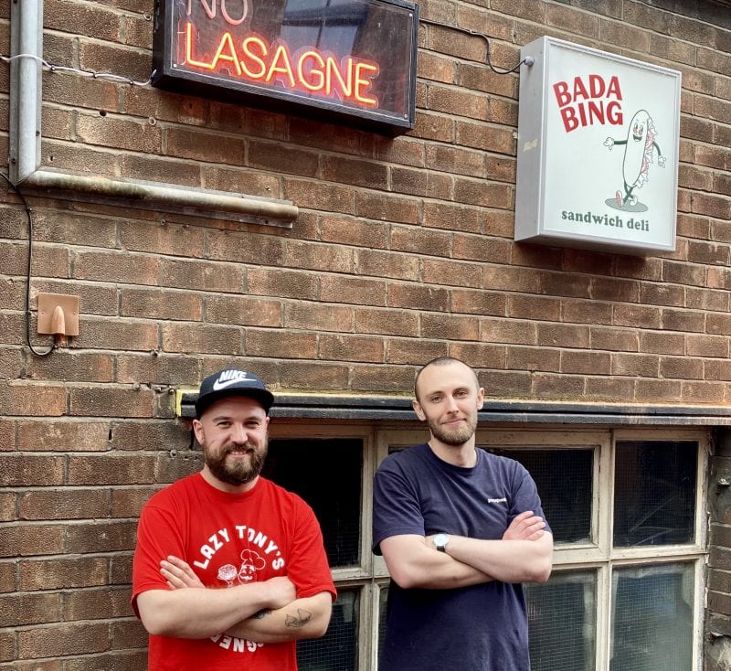 Inside the lasagne speakeasy and sandwich shop on the outskirts of Ancoats, The Manc