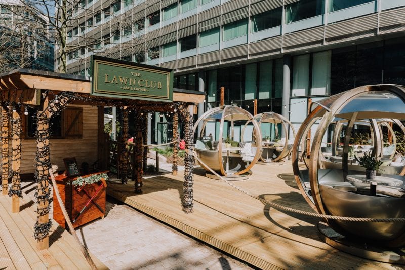 The Lawn Club in Manchester reveals giant welly boot Pimms drink, The Manc