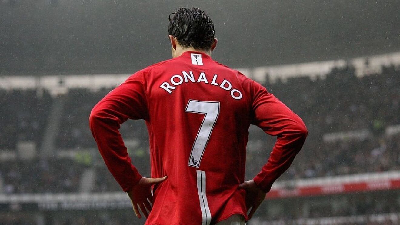 Manchester August 2021 Ronaldo Number Shirt New Manchester United