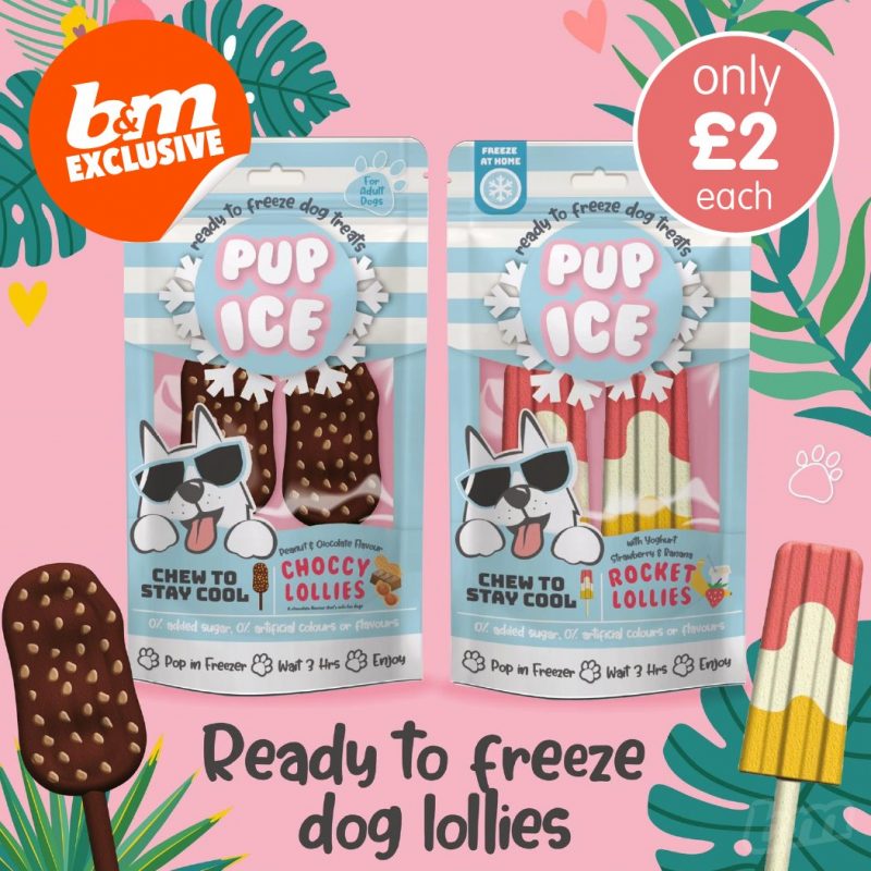 B&#038;M is selling ice lollies for dogs, The Manc