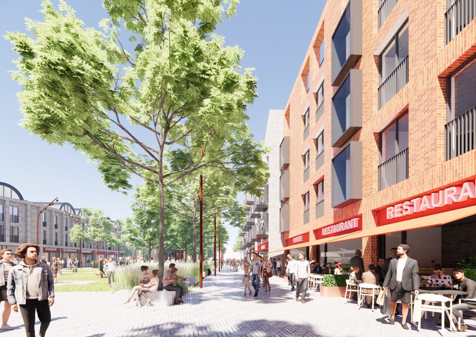 New images give a closer look at the £50 million town centre redevelopment in Farnworth, The Manc