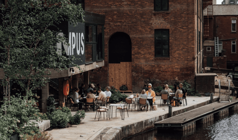 A new canalside wine bar is coming to Kampus in Manchester, The Manc