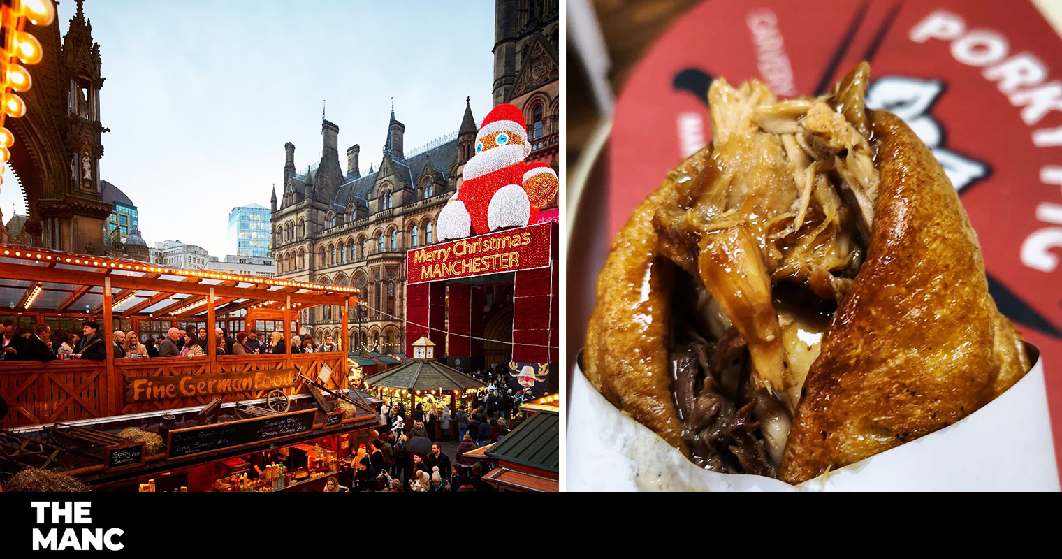 Manchester Christmas Markets' famous Yorkshire Pudding Wraps are back