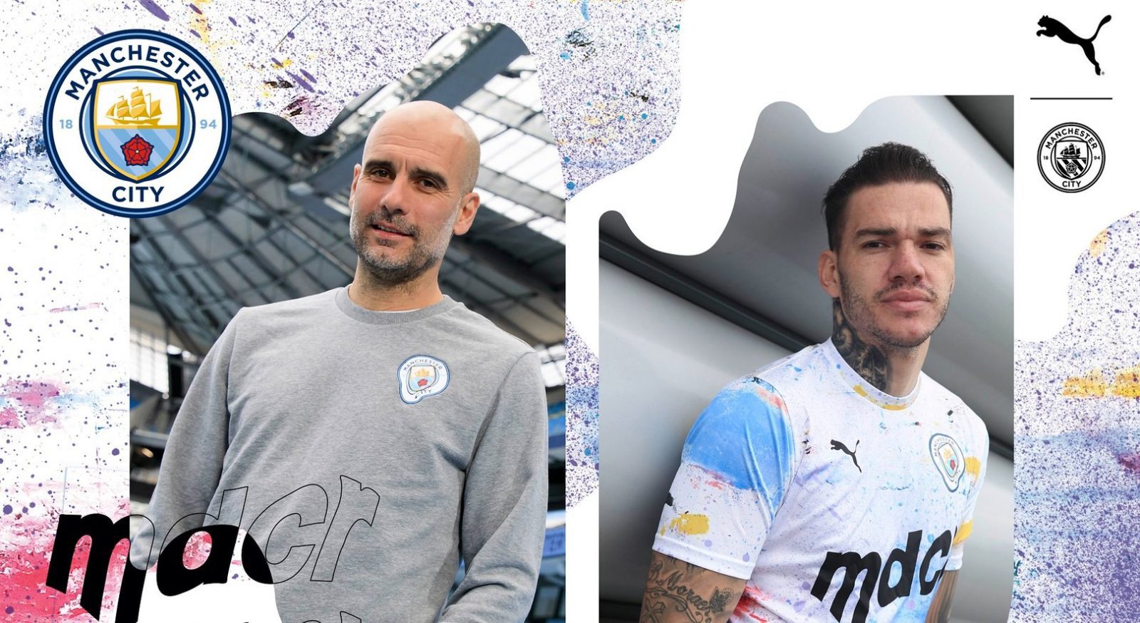 Why Pep Guardiola&#8217;s Man City jumper has a melted badge and why it&#8217;s linked to two brothers from Manchester, The Manc