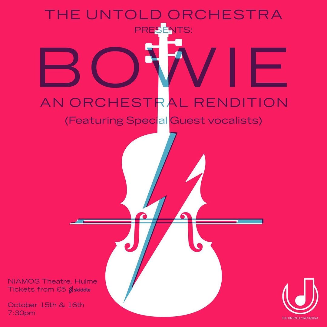 An orchestral Bowie tribute is happening in Manchester next weekend, The Manc