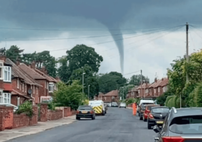 Widnes begins clean-up after &#8216;mini tornado&#8217; leaves trail of destruction, The Manc