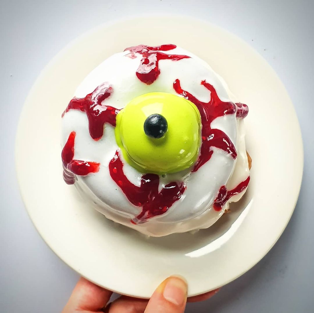 Manchester baker launches spooky Halloween doughnut boxes with bursting &#8216;bloody&#8217; eyes, The Manc