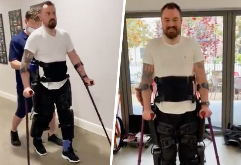 Paralysed Manchester Arena attack survivor &#8216;walks&#8217; for the first time, The Manc