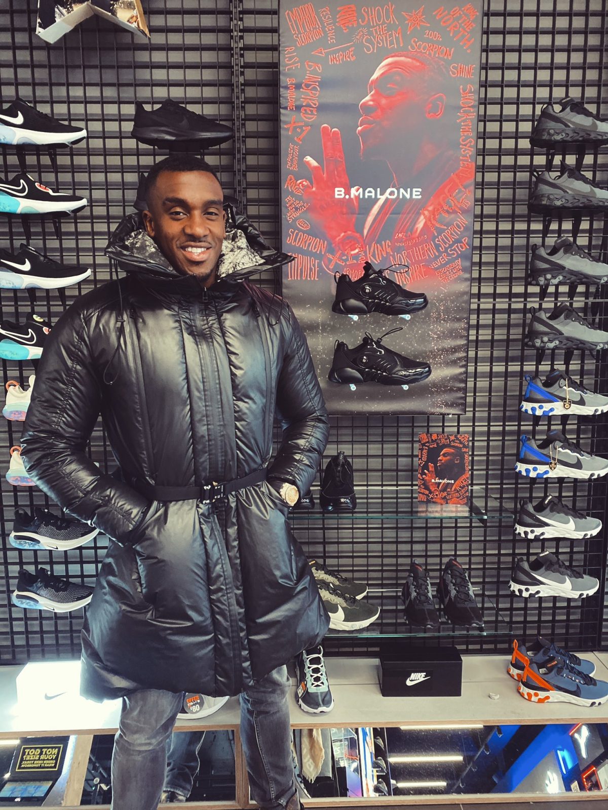 Bugzy malone outlet north face jacket