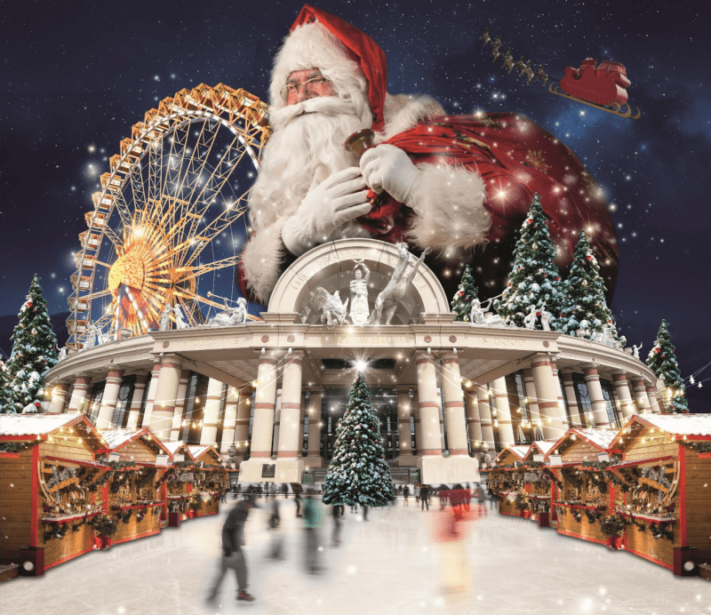 Tobbogan slide, ice rink, and Santa train coming to &#8216;Tinsel Town&#8217; at the Trafford Centre this Christmas, The Manc