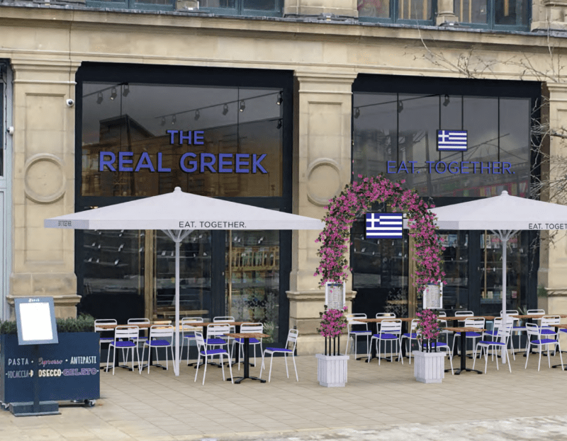 The Real Greek is opening its first northern restaurant in Manchester, The Manc