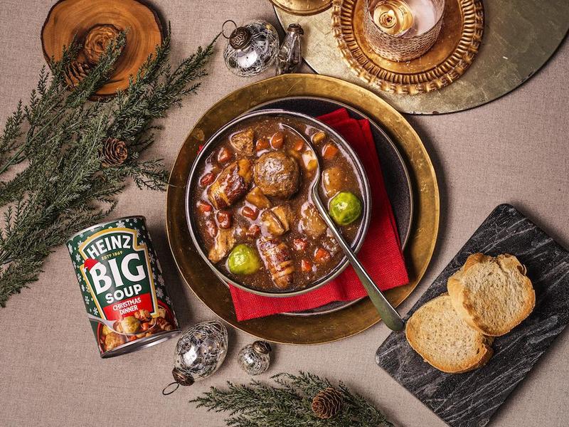 Heinz has created a Christmas dinner in a can