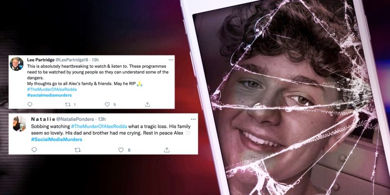 Viewers react to ITV2 documentary on the tragic murder of Cheshire teen Alex Rodda, The Manc