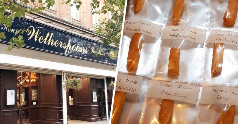 The Manc who&#8217;s on a mission to collect a chip from every Wetherspoons in the UK, The Manc