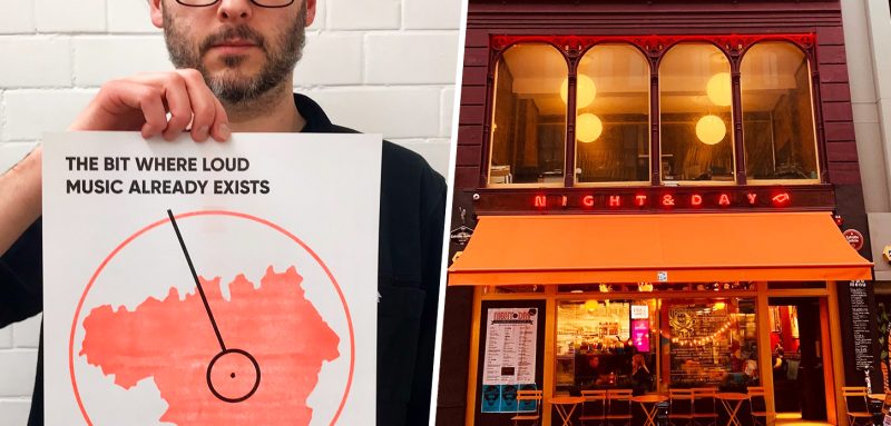 Manchester artist creates brilliant free posters in response to Night &#038; Day Cafe noise row, The Manc