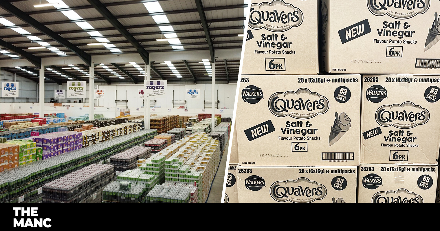 The bargain warehouse where you can buy food for rockbottom prices