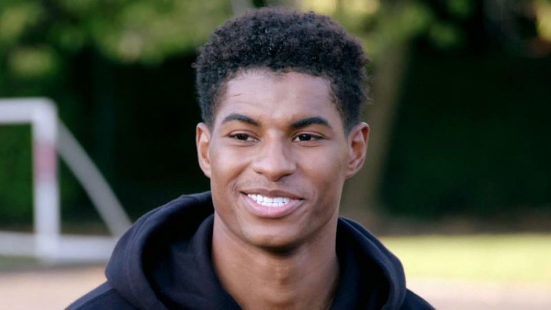 Marcus Rashford will finally receive his MBE from Prince William today, The Manc