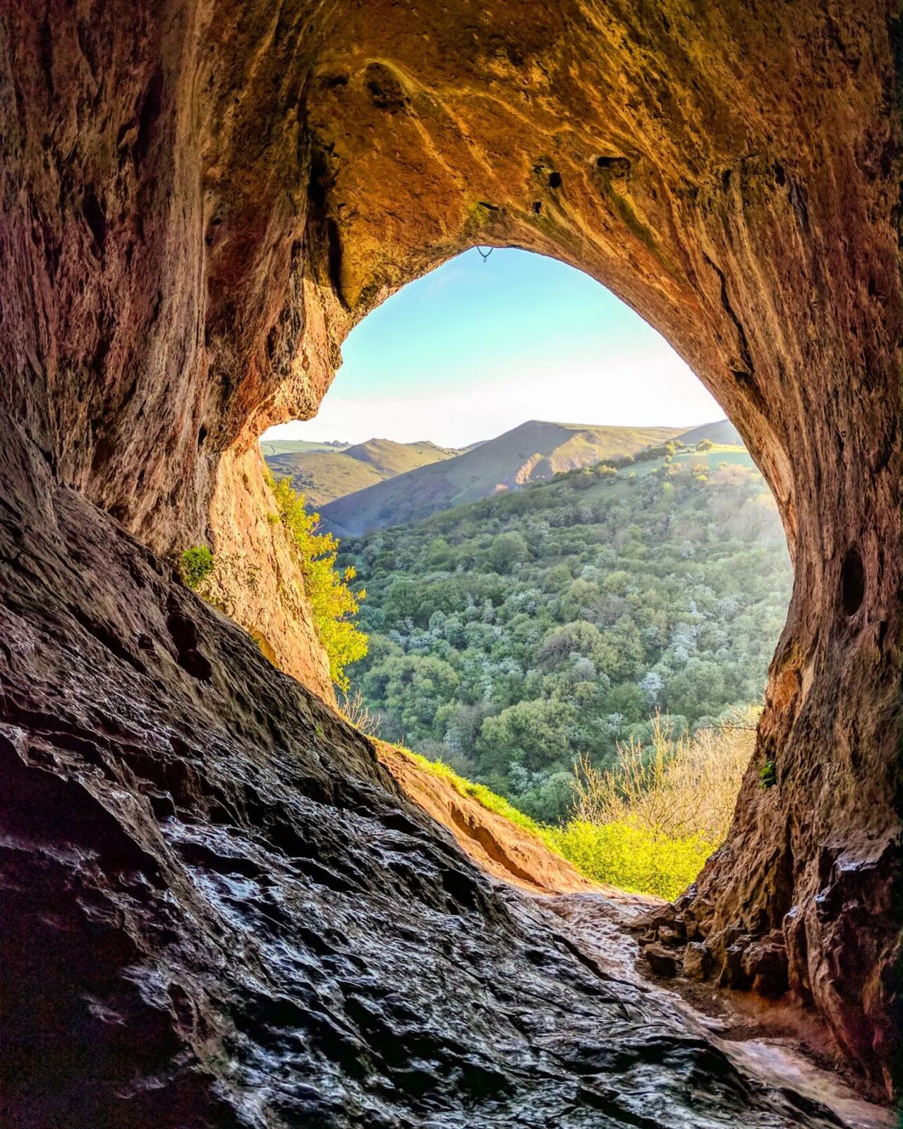 Thor's Cave. Credit: Instagram @fastpacker 