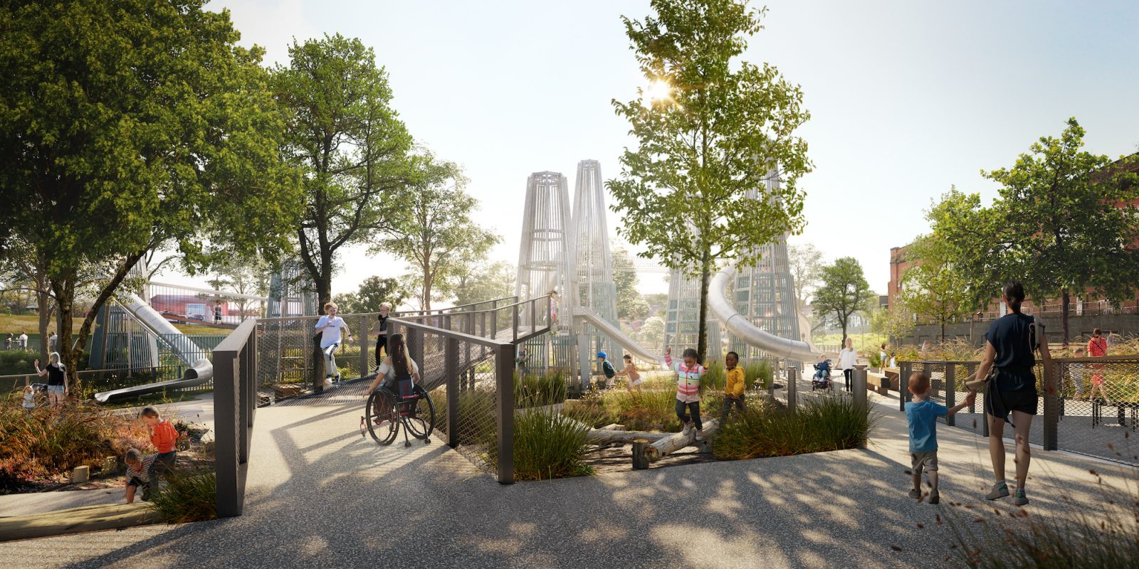 Mancs will soon be able to slide over the River Medlock, Mayfield Play Yard plans reveal, The Manc
