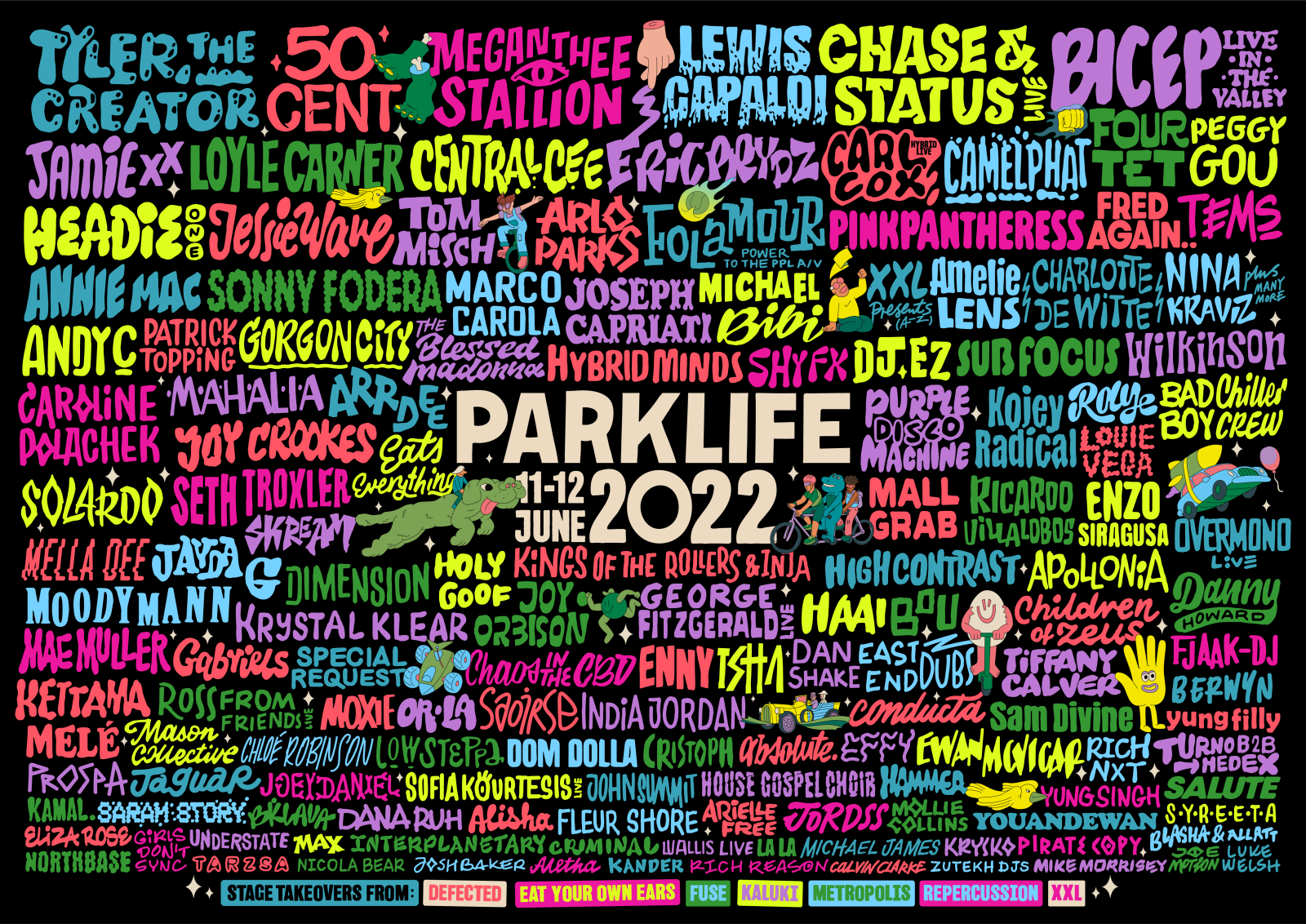 Parklife 2022 line-up revealed &#8211; with 50 Cent, Tyler The Creator and Lewis Capaldi headlining, The Manc