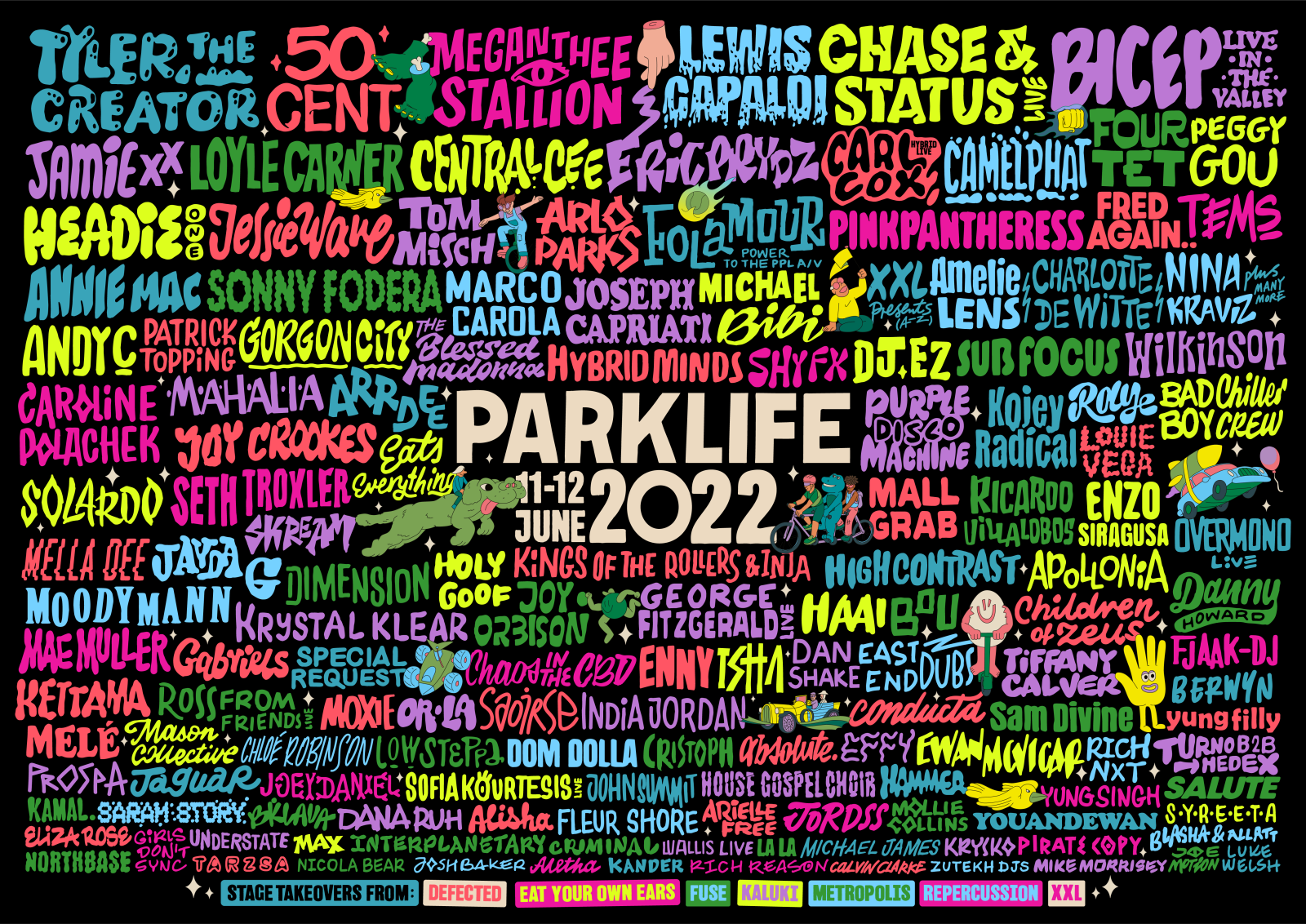 Parklife 2022 line-up revealed – with 50 Cent, Tyler The Creator and Lewis Capaldi headlining, The Manc