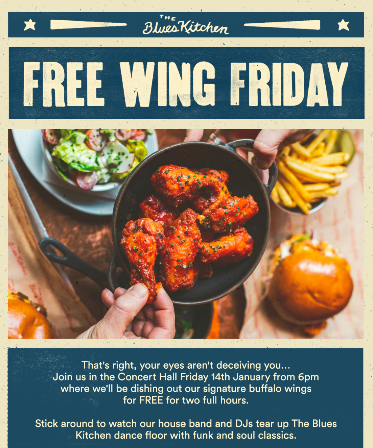 You can get chicken wings for free at this Manchester bar on Friday, The Manc