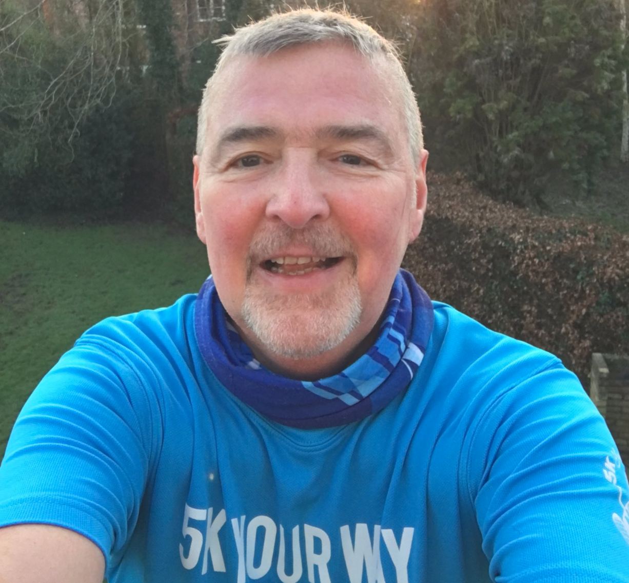 This terminally ill Altrincham man is running 5k every day in 2022 to raise money for charity, The Manc