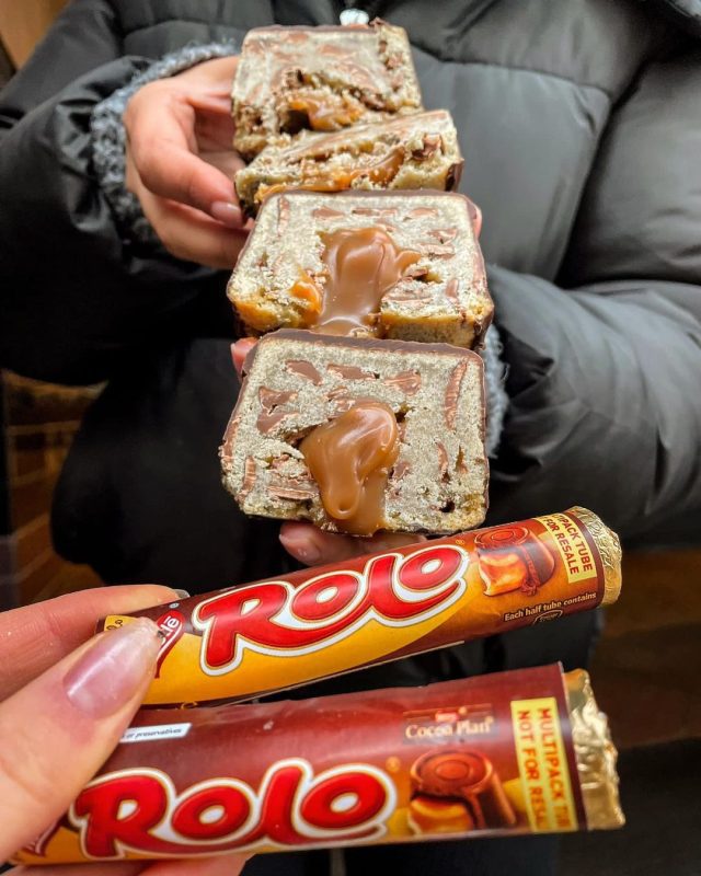 A bakery in Manchester has created these incredible giant Rolo cookies, The Manc