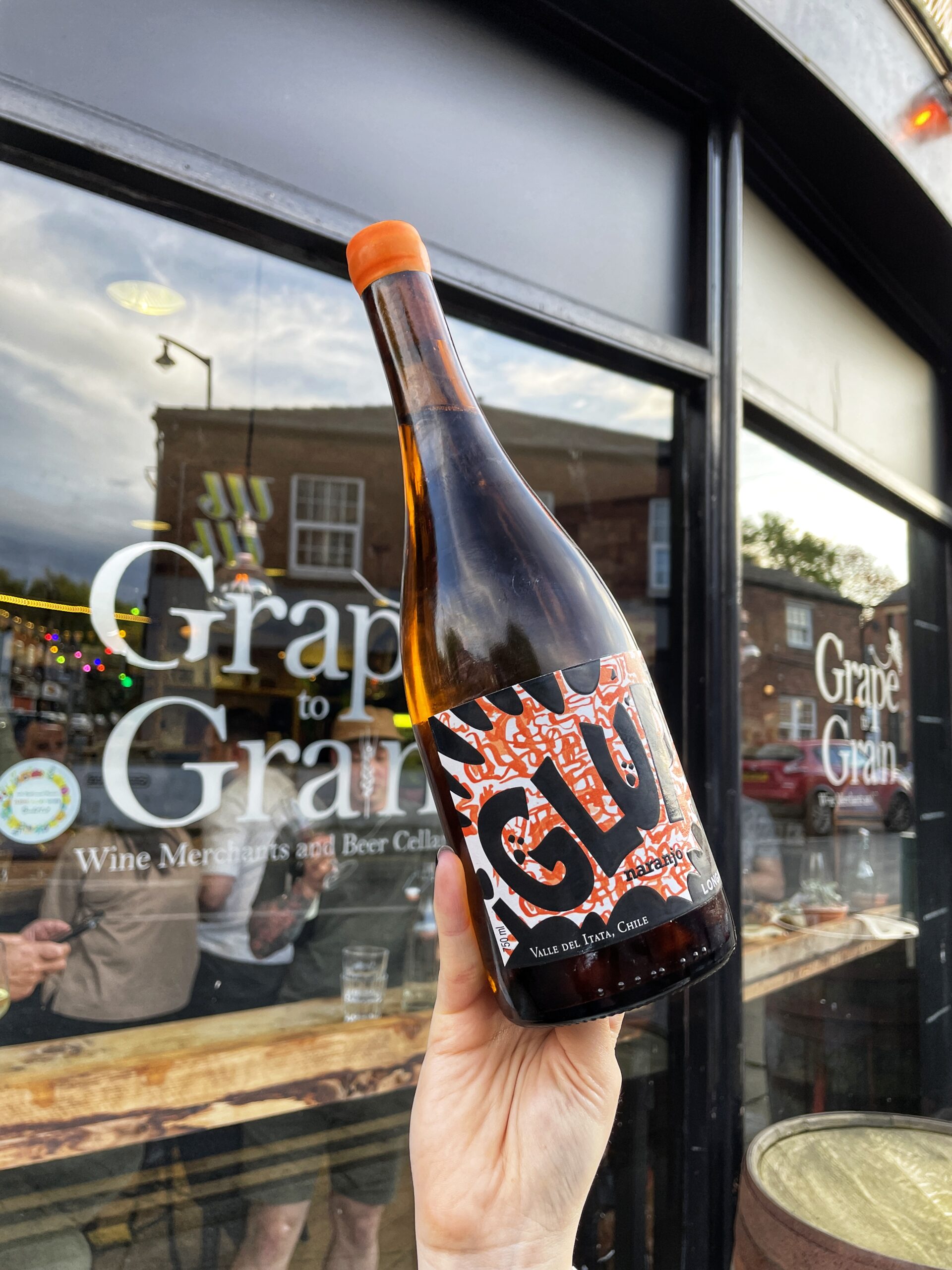 Grape to Grain wine shop in Prestwich. Credit: The Manc Group