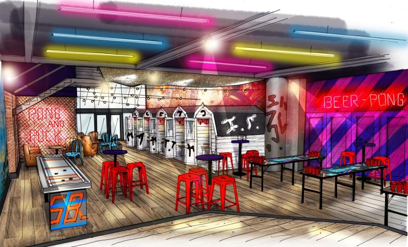 A beer pong and shuffleboard bar is opening in Manchester, The Manc