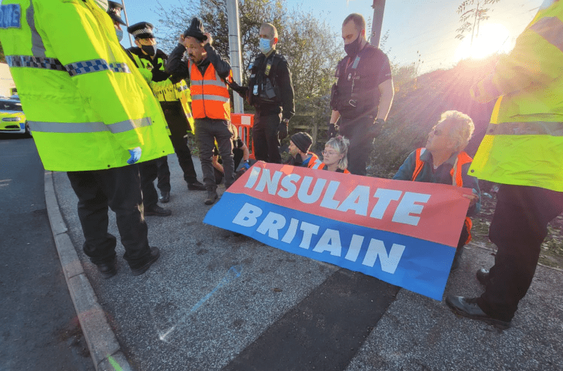 Insulate Britain admits that its road-blocking protests across the UK &#8216;failed&#8217;, The Manc