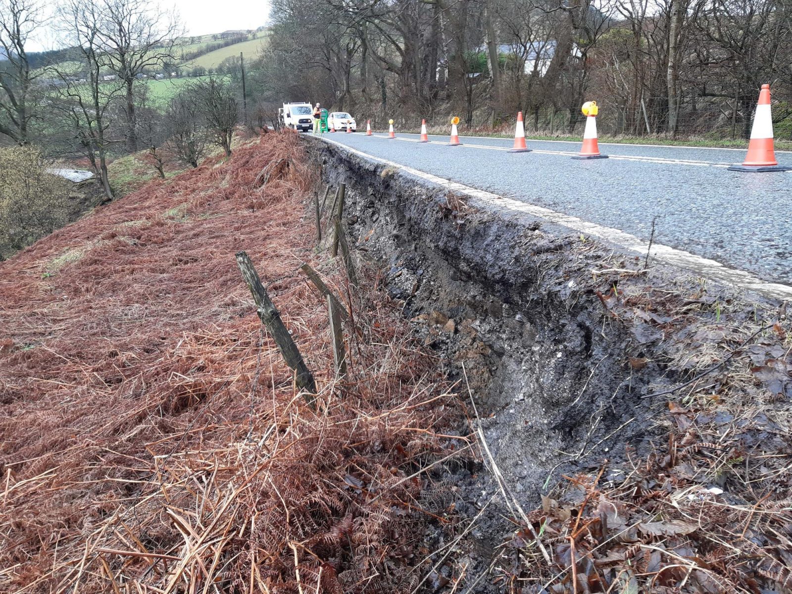 Snake Pass through the Peak District expected to be closed for at least a month after &#8216;serious&#8217; landslips, The Manc