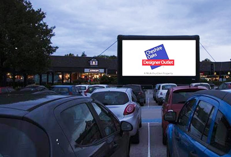 A drive-in cinema showing romantic classics is coming to Cheshire Oaks this Valentine&#8217;s Day, The Manc