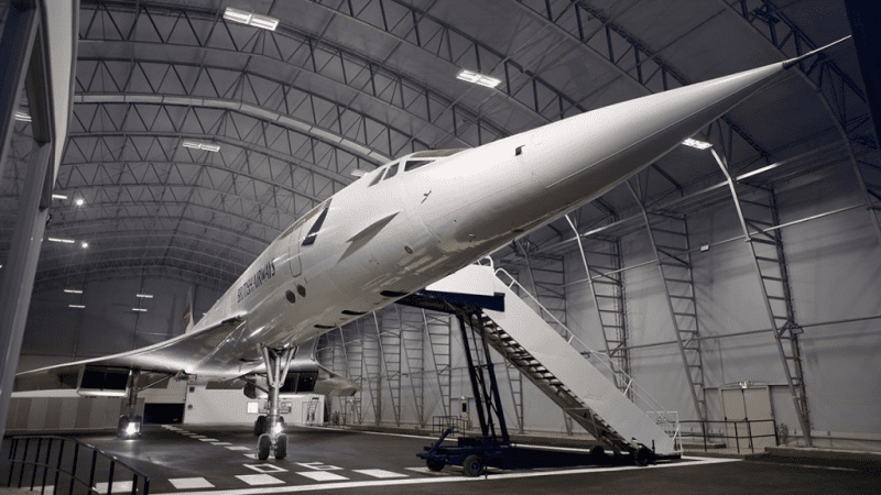 You can dance underneath the wings of a Concorde jet at a Manchester Airport hangar, The Manc