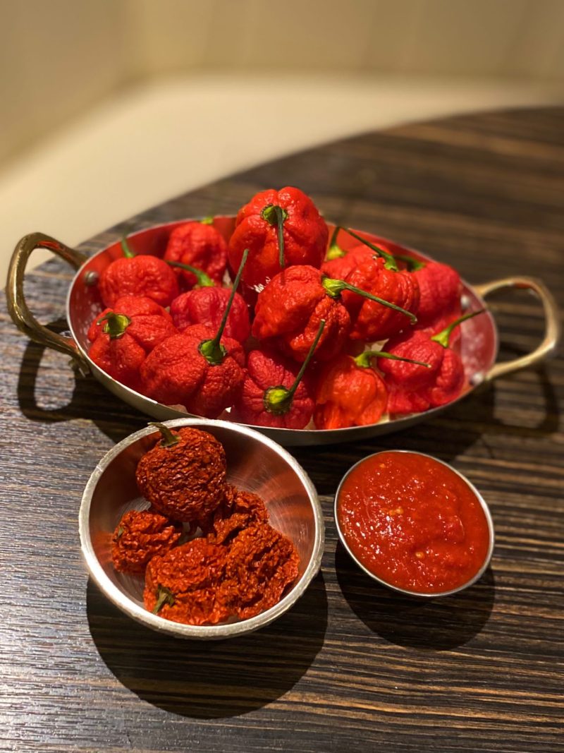 A Manchester restaurant is serving the &#8216;world&#8217;s hottest curry&#8217; for National Chilli Day, The Manc