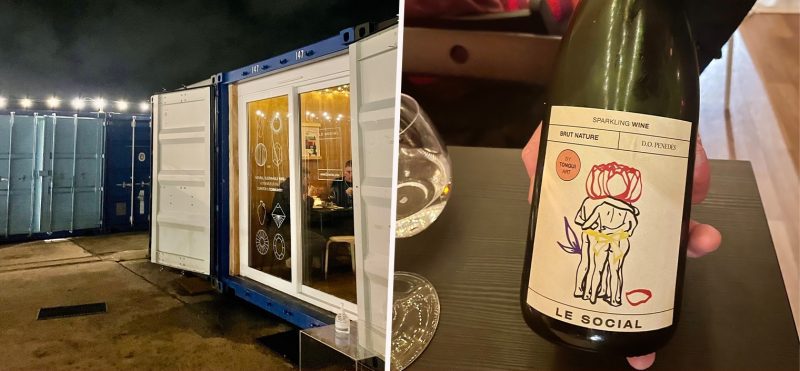 Manchester&#8217;s tiniest wine bar has opened inside a village of shipping containers, The Manc