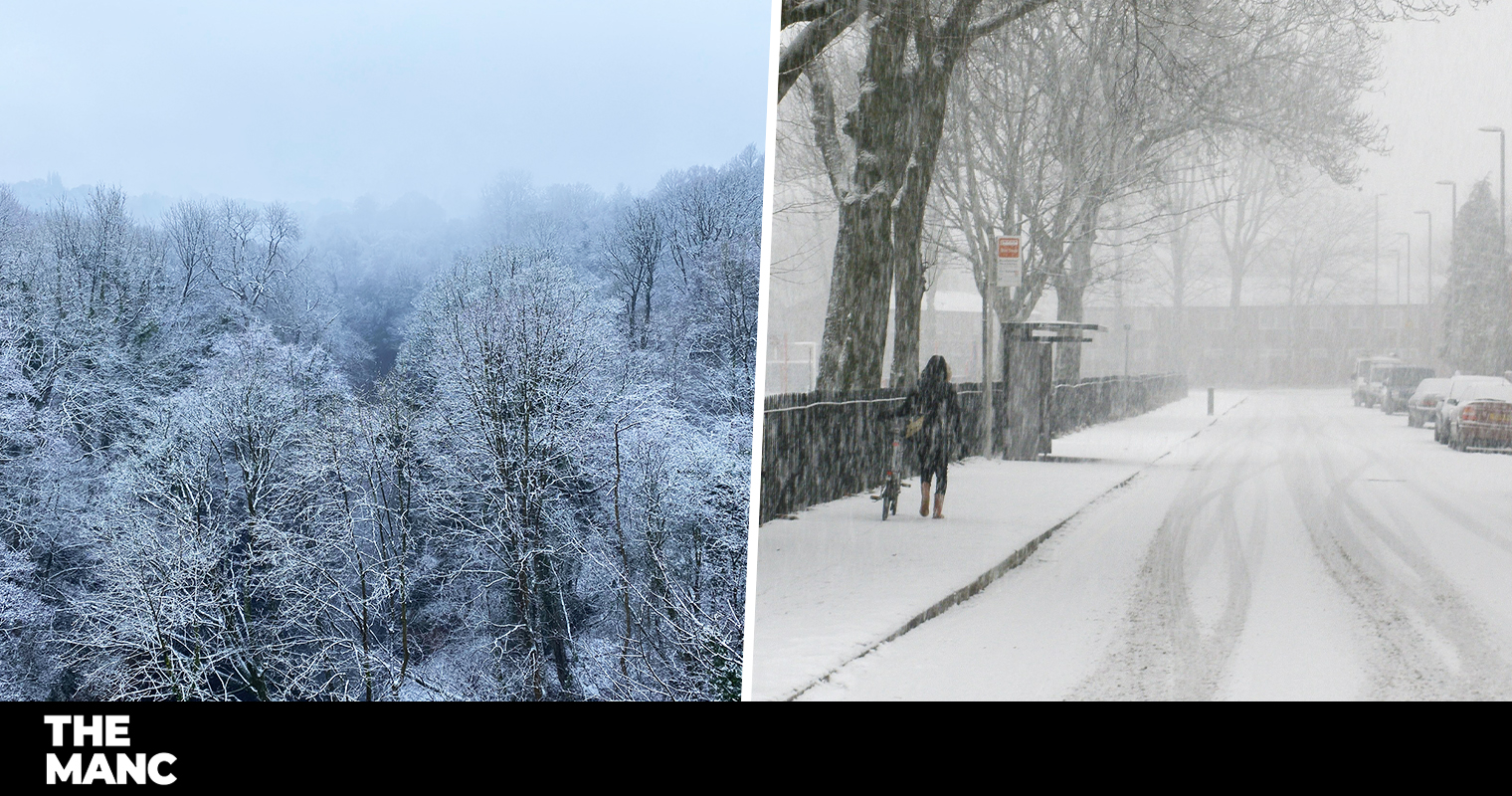 Weather Forecast For Greater Manchester As Snow Predicted To Fall Today