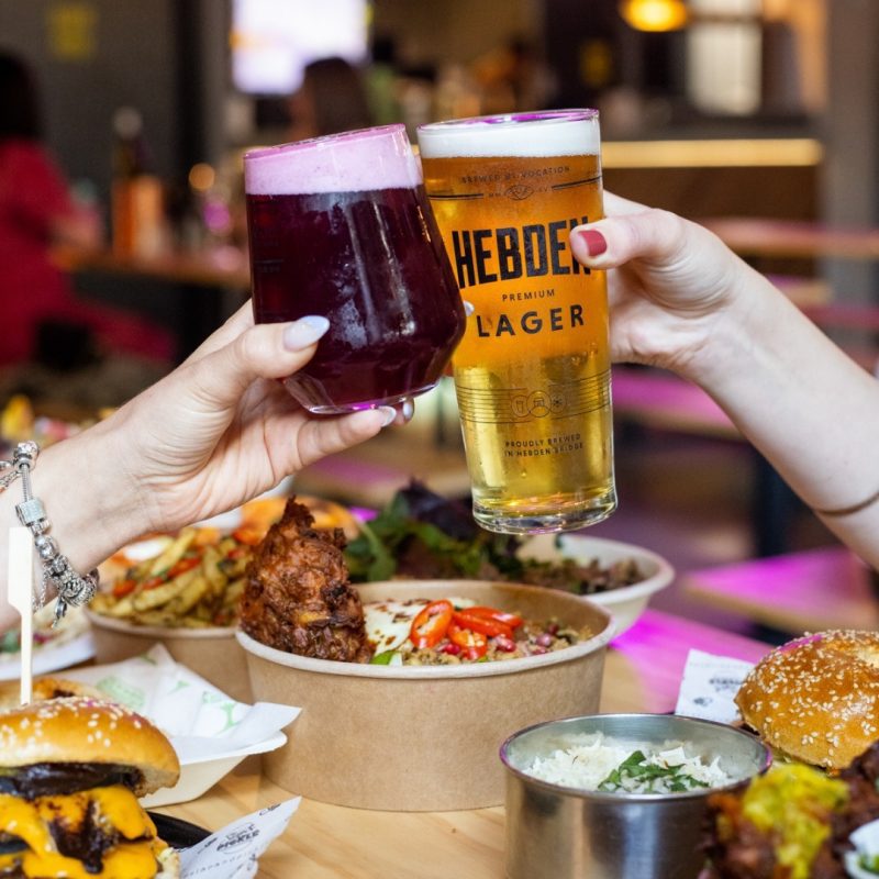Manchester food hall launches bottomless brunch with non-stop beer, pizza and fried chicken, The Manc