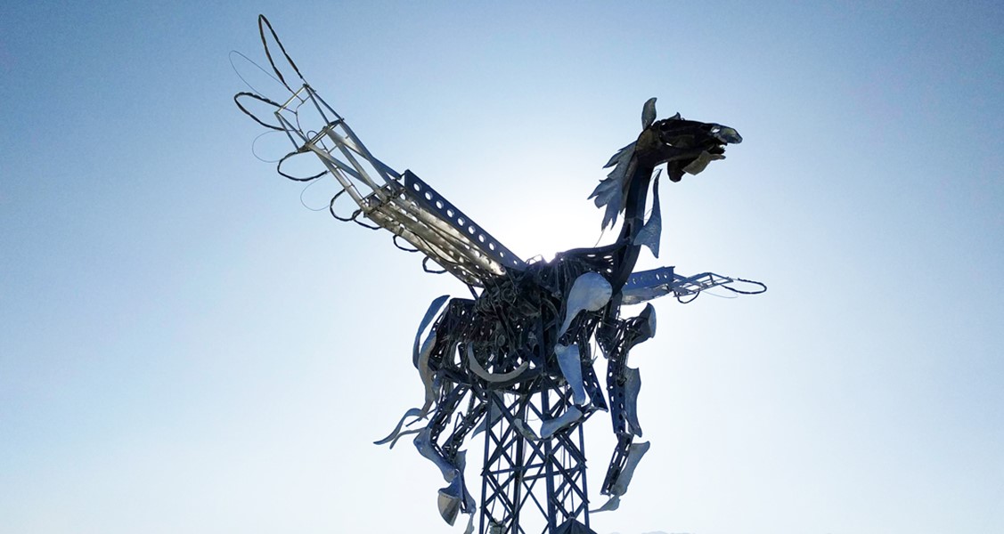 Giant Burning Man sculptures are going on display in the Peak District, The Manc