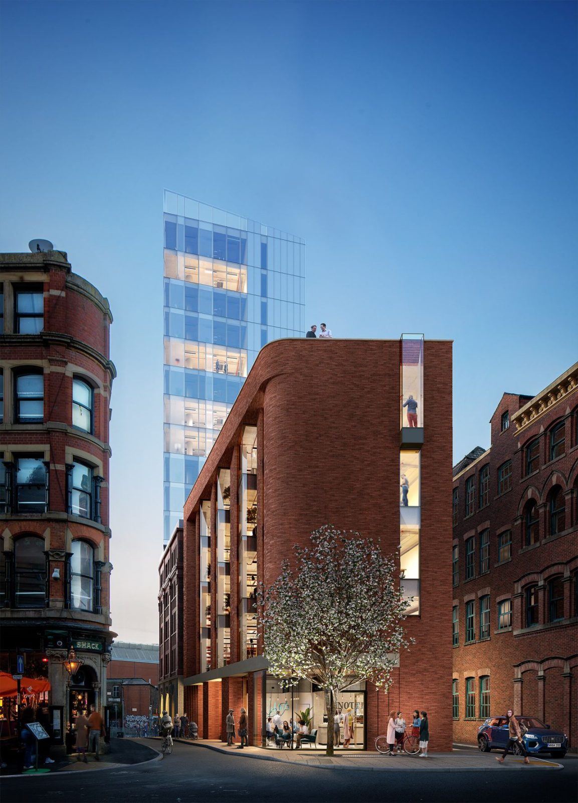 New images of controversial £20m Northern Quarter glass tower released, The Manc